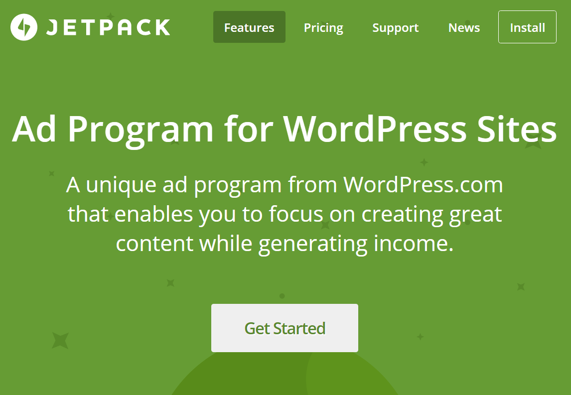 jetpack(ジェットパック)の広告でWordPressサイトを収益化